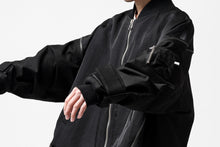 画像をギャラリービューアに読み込む, FACETASM ZIPPER MA-1 JACKET (BLACK)