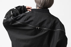 画像をギャラリービューアに読み込む, FACETASM ZIPPER MA-1 JACKET (BLACK)