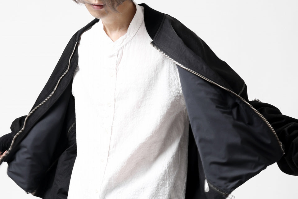 画像をギャラリービューアに読み込む, FACETASM ZIPPER MA-1 JACKET (BLACK)