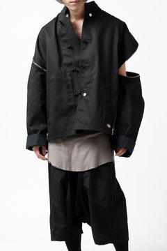 画像をギャラリービューアに読み込む, FACETASM x DICKIES KUNG FU ZIPPER JACKET (BLACK)