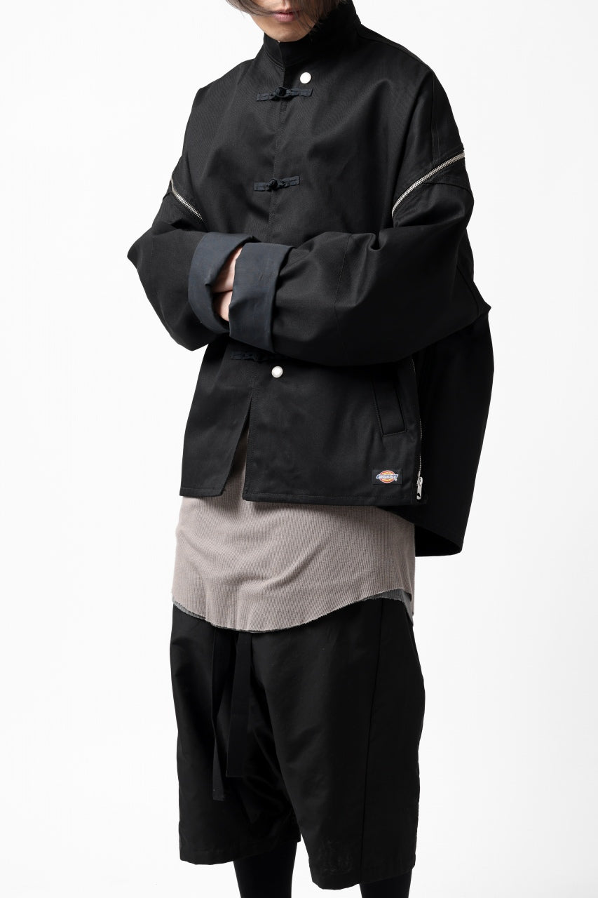 画像をギャラリービューアに読み込む, FACETASM x DICKIES KUNG FU ZIPPER JACKET (BLACK)