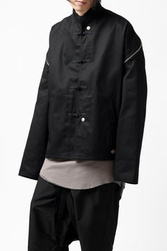 画像をギャラリービューアに読み込む, FACETASM x DICKIES KUNG FU ZIPPER JACKET (BLACK)