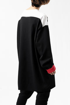 画像をギャラリービューアに読み込む, FACETASM × DISNEY Collaboration MICKEY ASYMMETRIC LONG SLEEVE TEE (BLACK)