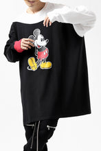 画像をギャラリービューアに読み込む, FACETASM × DISNEY Collaboration MICKEY ASYMMETRIC LONG SLEEVE TEE (BLACK)