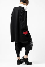 画像をギャラリービューアに読み込む, FACETASM × DISNEY Collaboration MICKEY ASYMMETRIC LONG SLEEVE TEE (BLACK)