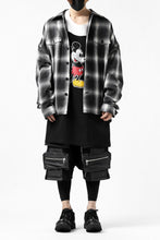 画像をギャラリービューアに読み込む, FACETASM × DISNEY Collaboration MICKEY ASYMMETRIC LONG SLEEVE TEE (BLACK)