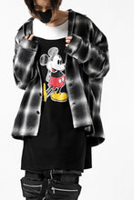 画像をギャラリービューアに読み込む, FACETASM × DISNEY Collaboration MICKEY ASYMMETRIC LONG SLEEVE TEE (BLACK)