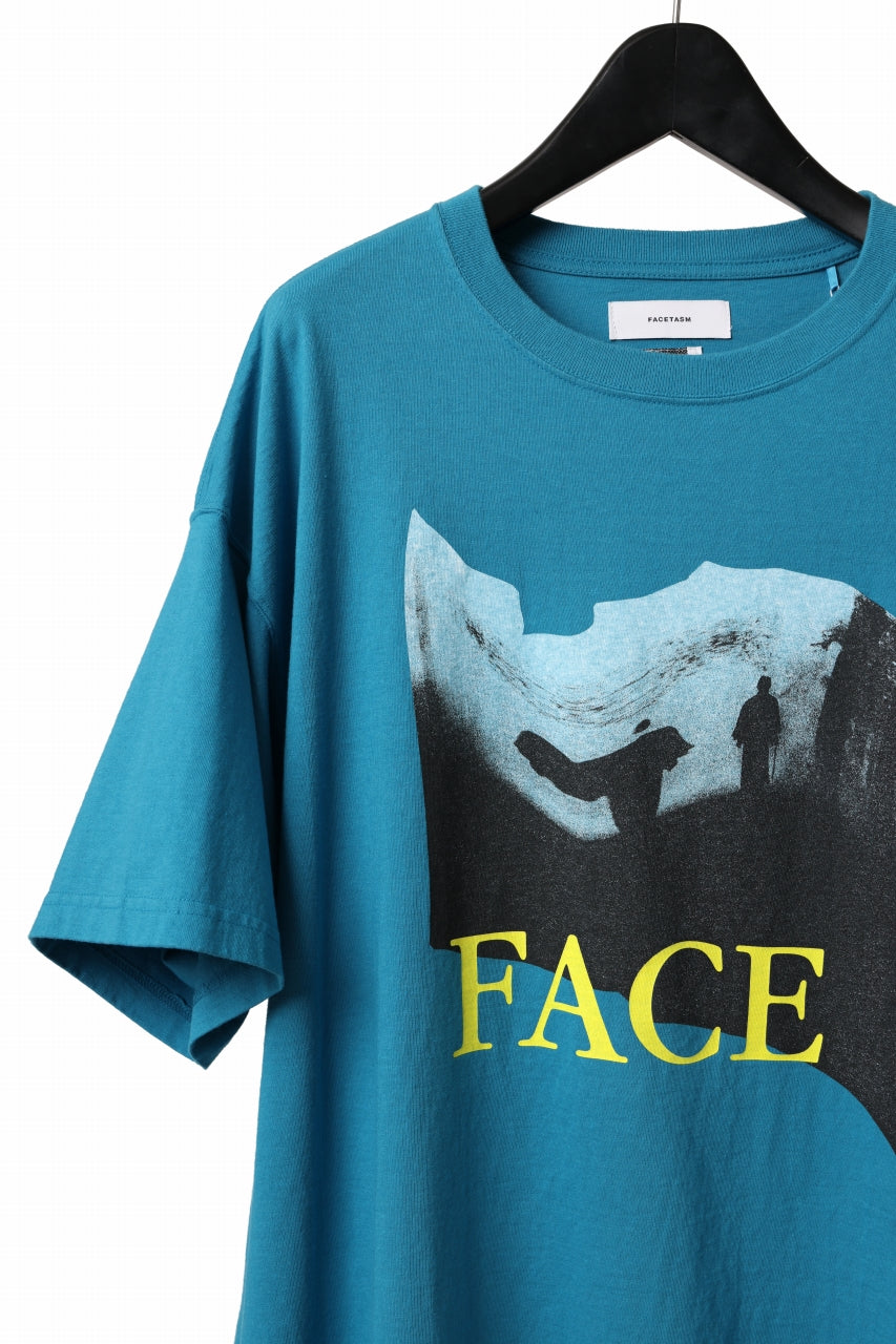 画像をギャラリービューアに読み込む, FACETASM "SEVEN SAMURAI" MOVIE TEE (BLUE)