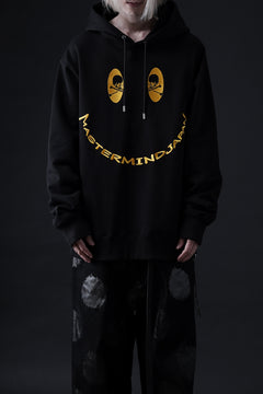 Load image into Gallery viewer, mastermind JAPAN SWEAT HOODIE / FACE LOGO (BLACK)