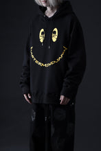 Load image into Gallery viewer, mastermind JAPAN SWEAT HOODIE / FACE LOGO (BLACK)