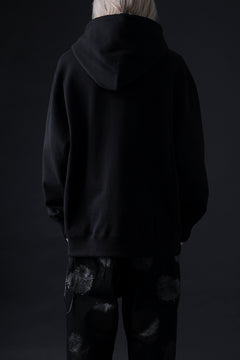 Load image into Gallery viewer, mastermind JAPAN SWEAT HOODIE / FACE LOGO (BLACK)