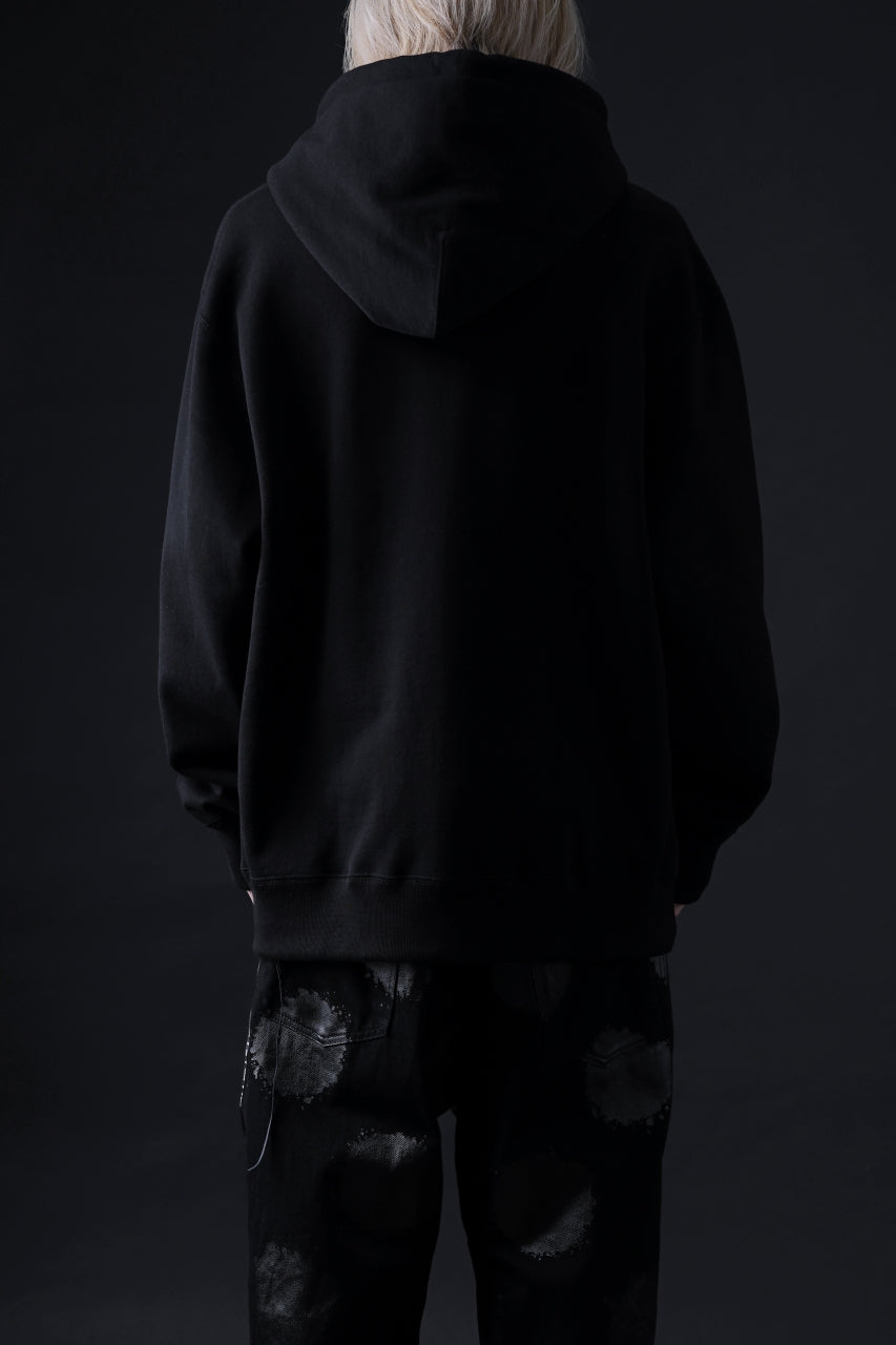 Load image into Gallery viewer, mastermind JAPAN SWEAT HOODIE / FACE LOGO (BLACK)
