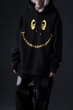 Load image into Gallery viewer, mastermind JAPAN SWEAT HOODIE / FACE LOGO (BLACK)