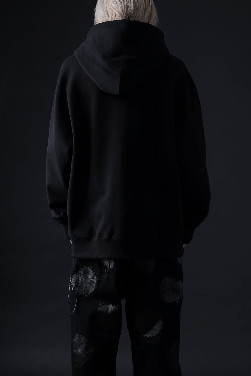 Load image into Gallery viewer, mastermind JAPAN SWEAT HOODIE / FACE LOGO (BLACK)