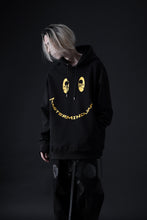 Load image into Gallery viewer, mastermind JAPAN SWEAT HOODIE / FACE LOGO (BLACK)