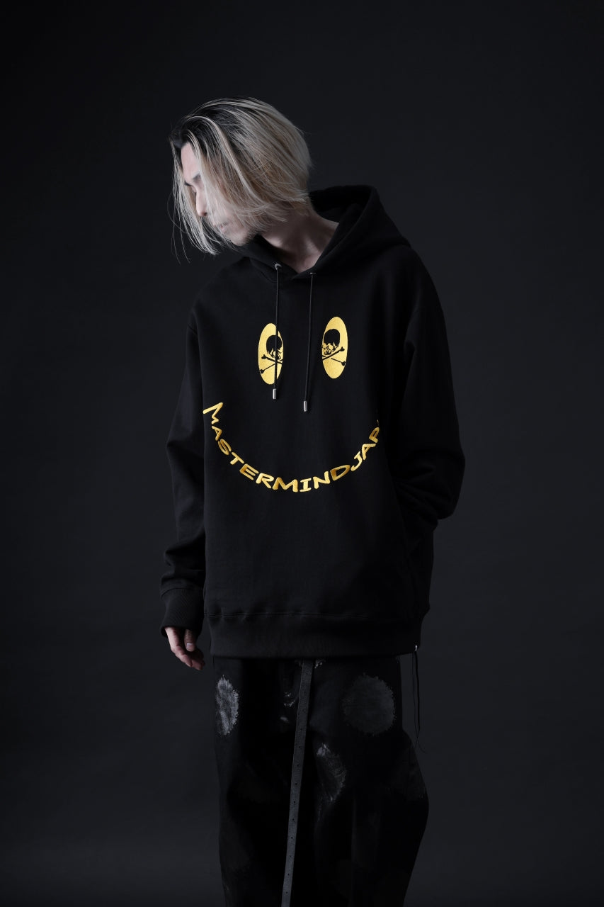 Load image into Gallery viewer, mastermind JAPAN SWEAT HOODIE / FACE LOGO (BLACK)
