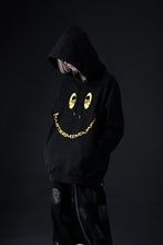 Load image into Gallery viewer, mastermind JAPAN SWEAT HOODIE / FACE LOGO (BLACK)