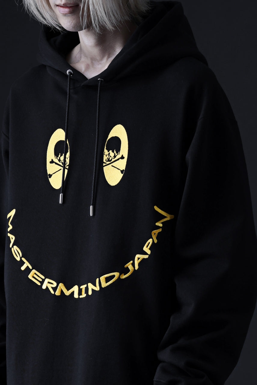 Load image into Gallery viewer, mastermind JAPAN SWEAT HOODIE / FACE LOGO (BLACK)