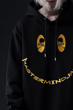 Load image into Gallery viewer, mastermind JAPAN SWEAT HOODIE / FACE LOGO (BLACK)