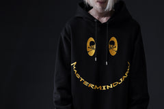 Load image into Gallery viewer, mastermind JAPAN SWEAT HOODIE / FACE LOGO (BLACK)