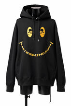 Load image into Gallery viewer, mastermind JAPAN SWEAT HOODIE / FACE LOGO (BLACK)