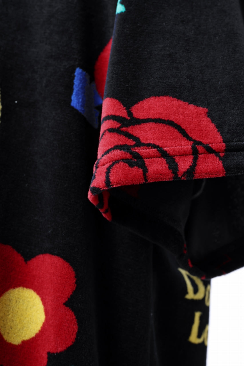 画像をギャラリービューアに読み込む, mastermind JAPAN ALL-OVER DESIGN VELOUR TEE / BOXY FIT (MULTI)