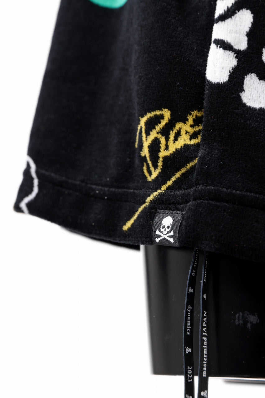 画像をギャラリービューアに読み込む, mastermind JAPAN ALL-OVER DESIGN VELOUR TEE / BOXY FIT (MULTI)