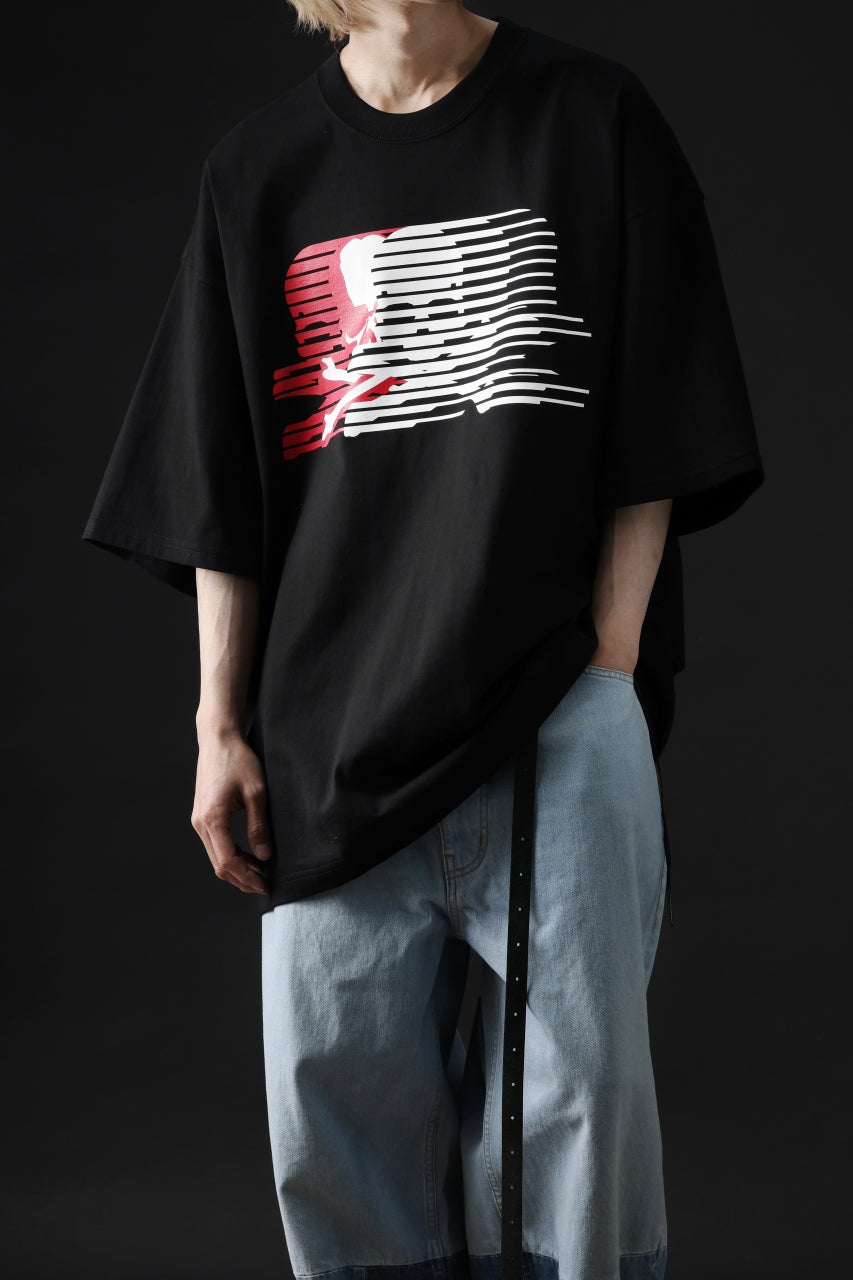 Load image into Gallery viewer, mastermind JAPAN MOVING SKULL TEE / BOXY FIT (BLACK)