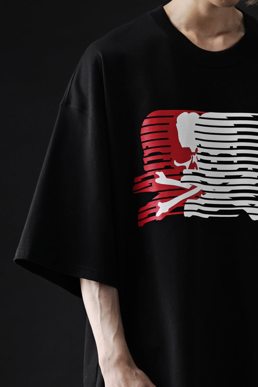 Load image into Gallery viewer, mastermind JAPAN MOVING SKULL TEE / BOXY FIT (BLACK)