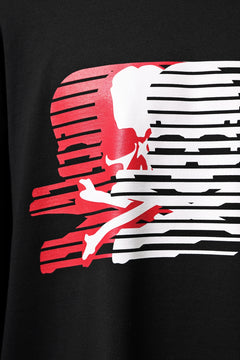 Load image into Gallery viewer, mastermind JAPAN MOVING SKULL TEE / BOXY FIT (BLACK)