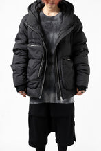 画像をギャラリービューアに読み込む, thomkrom RADICAL POCKET DOWN JACKET (BLACK)
