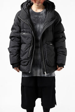 画像をギャラリービューアに読み込む, thomkrom RADICAL POCKET DOWN JACKET (BLACK)