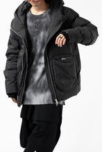 画像をギャラリービューアに読み込む, thomkrom RADICAL POCKET DOWN JACKET (BLACK)