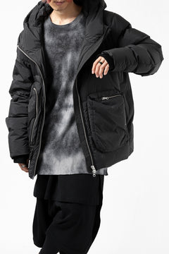 画像をギャラリービューアに読み込む, thomkrom RADICAL POCKET DOWN JACKET (BLACK)