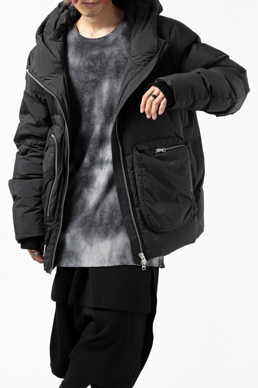 画像をギャラリービューアに読み込む, thomkrom RADICAL POCKET DOWN JACKET (BLACK)