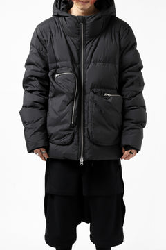 画像をギャラリービューアに読み込む, thomkrom RADICAL POCKET DOWN JACKET (BLACK)