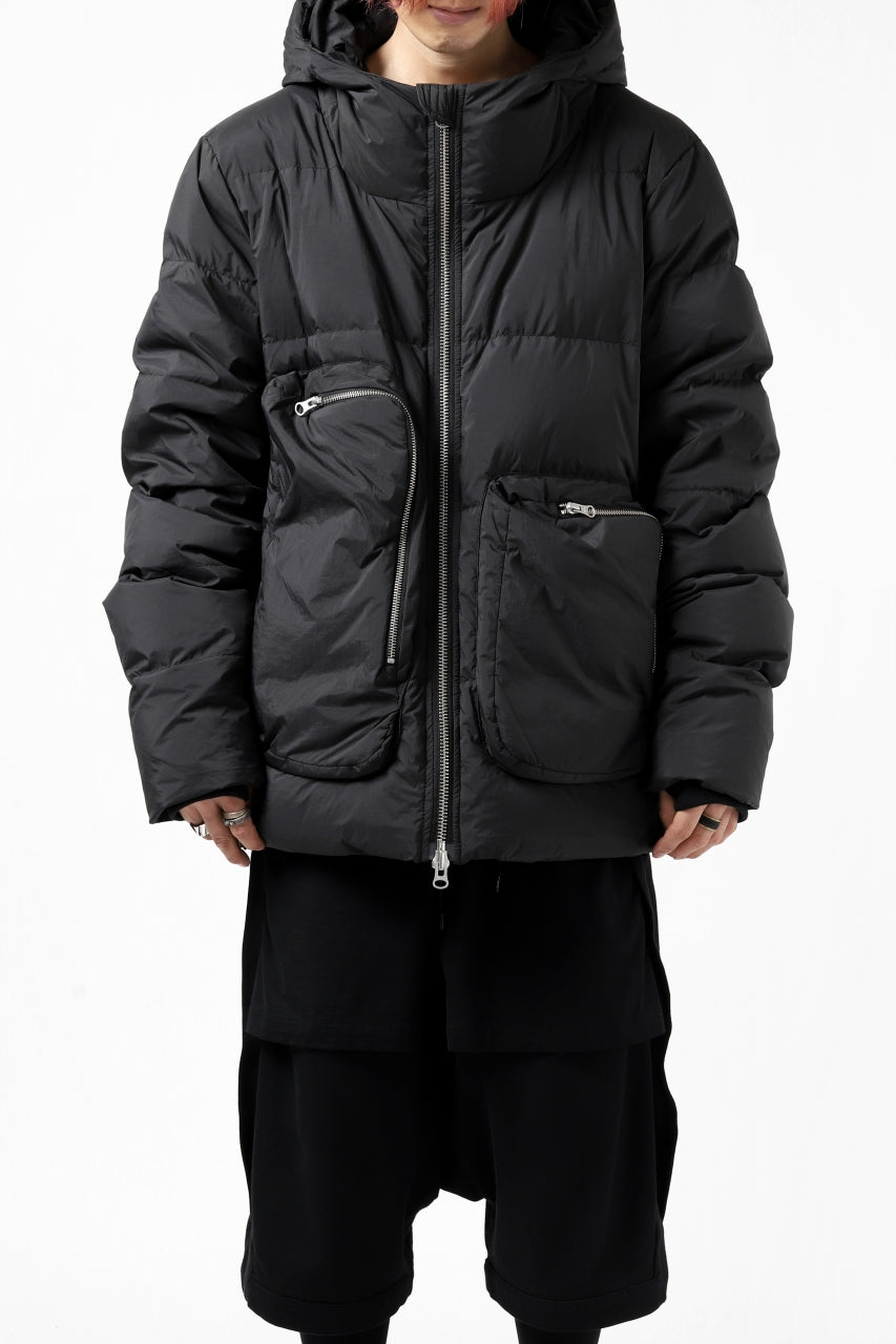 画像をギャラリービューアに読み込む, thomkrom RADICAL POCKET DOWN JACKET (BLACK)