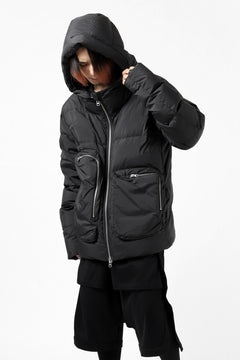 画像をギャラリービューアに読み込む, thomkrom RADICAL POCKET DOWN JACKET (BLACK)