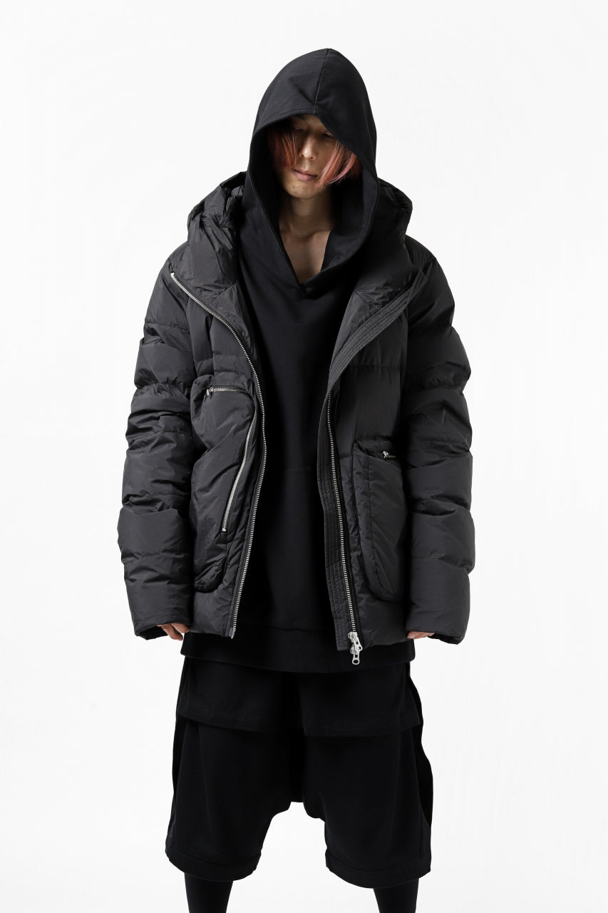 画像をギャラリービューアに読み込む, thomkrom RADICAL POCKET DOWN JACKET (BLACK)