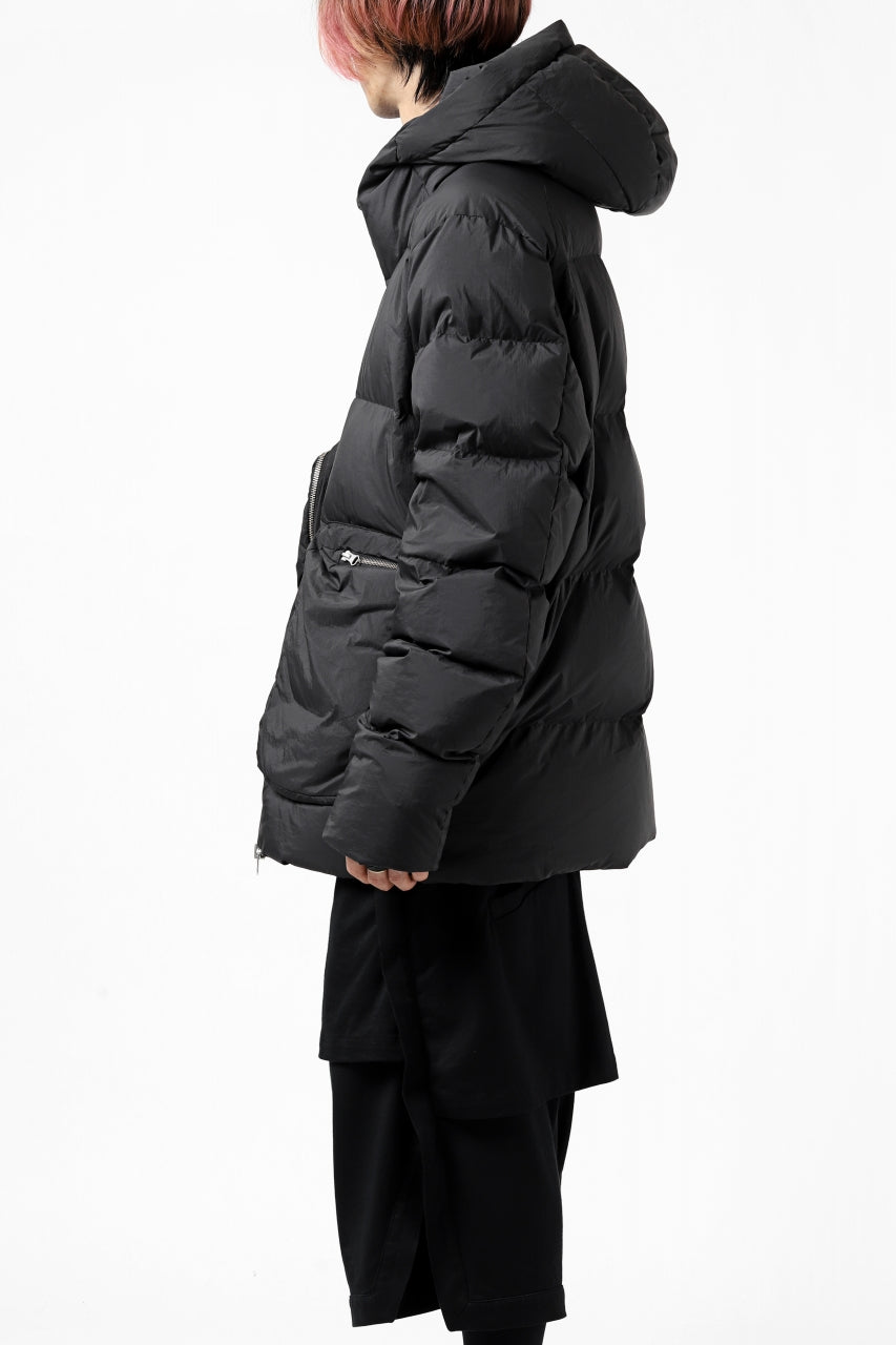 画像をギャラリービューアに読み込む, thomkrom RADICAL POCKET DOWN JACKET (BLACK)