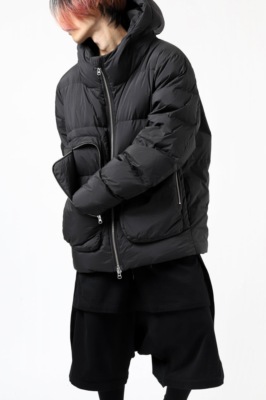 画像をギャラリービューアに読み込む, thomkrom RADICAL POCKET DOWN JACKET (BLACK)