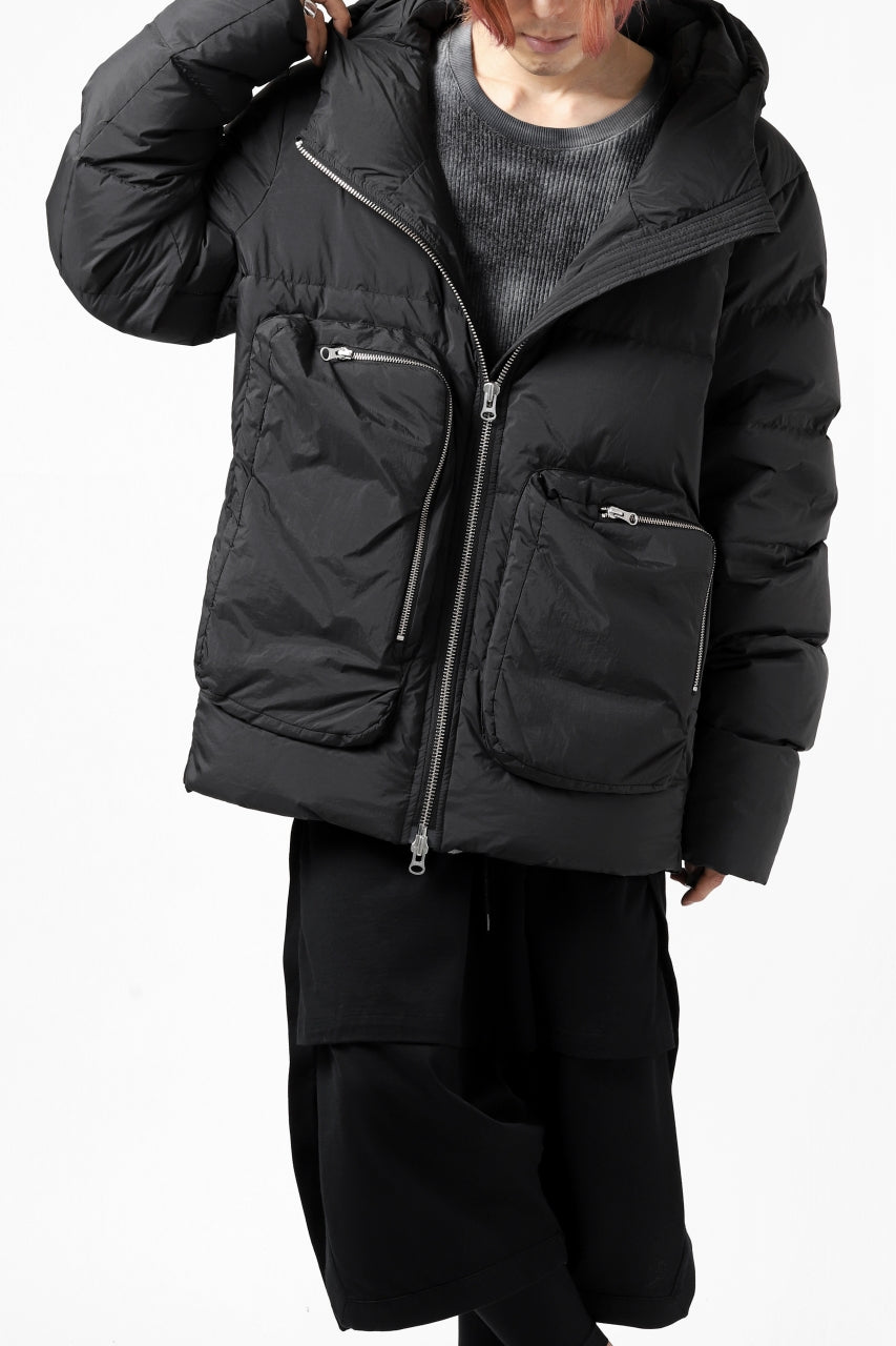 画像をギャラリービューアに読み込む, thomkrom RADICAL POCKET DOWN JACKET (BLACK)
