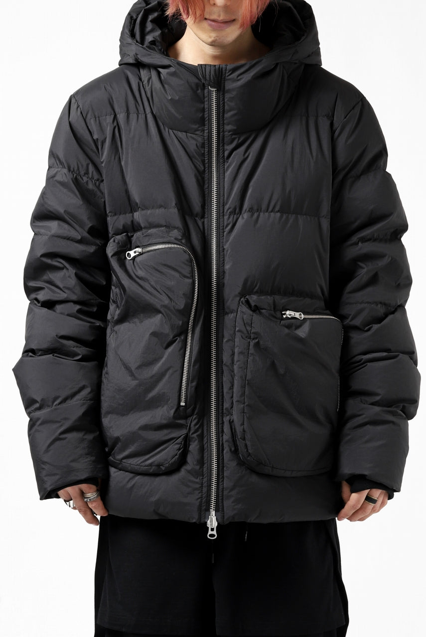 画像をギャラリービューアに読み込む, thomkrom RADICAL POCKET DOWN JACKET (BLACK)