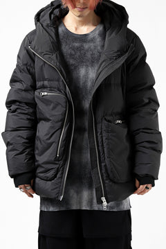 画像をギャラリービューアに読み込む, thomkrom RADICAL POCKET DOWN JACKET (BLACK)