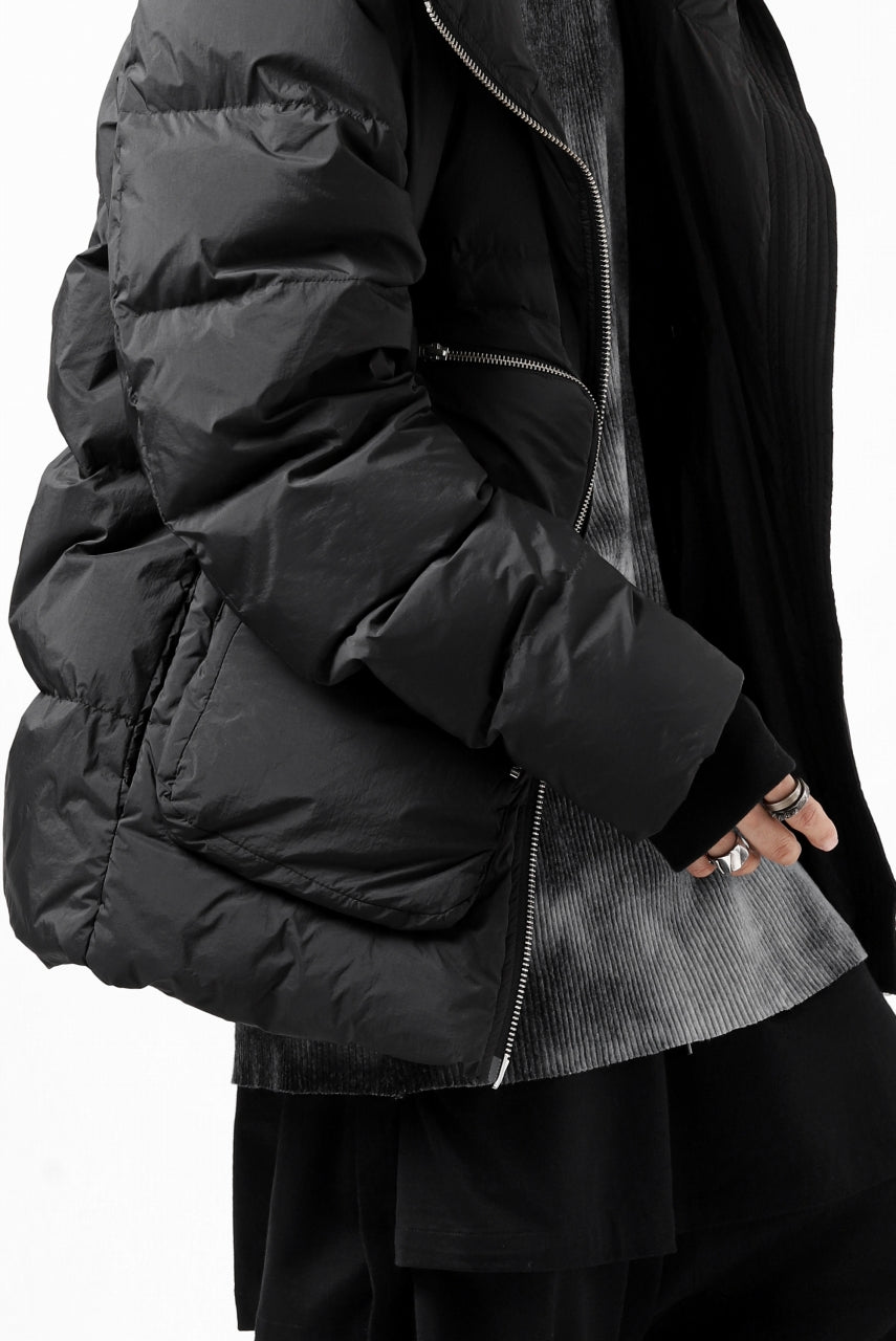 画像をギャラリービューアに読み込む, thomkrom RADICAL POCKET DOWN JACKET (BLACK)