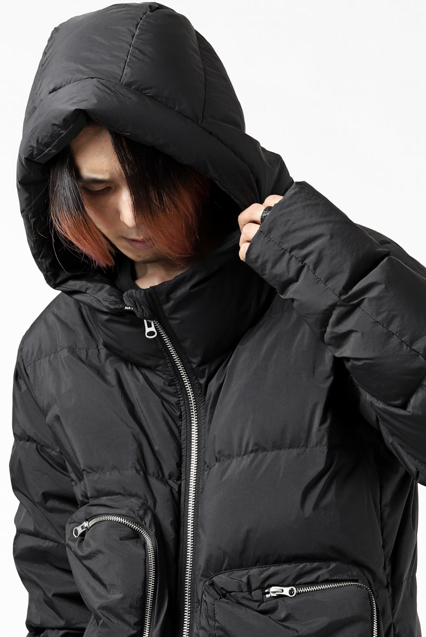 画像をギャラリービューアに読み込む, thomkrom RADICAL POCKET DOWN JACKET (BLACK)