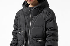 画像をギャラリービューアに読み込む, thomkrom RADICAL POCKET DOWN JACKET (BLACK)