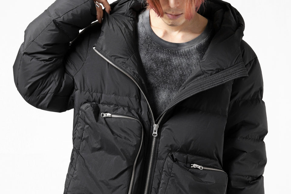 画像をギャラリービューアに読み込む, thomkrom RADICAL POCKET DOWN JACKET (BLACK)