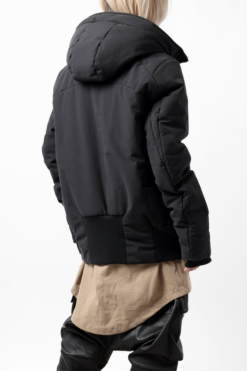 画像をギャラリービューアに読み込む, thomkrom HOODIE ZIP JACKET / WARM PADDED (BLACK)
