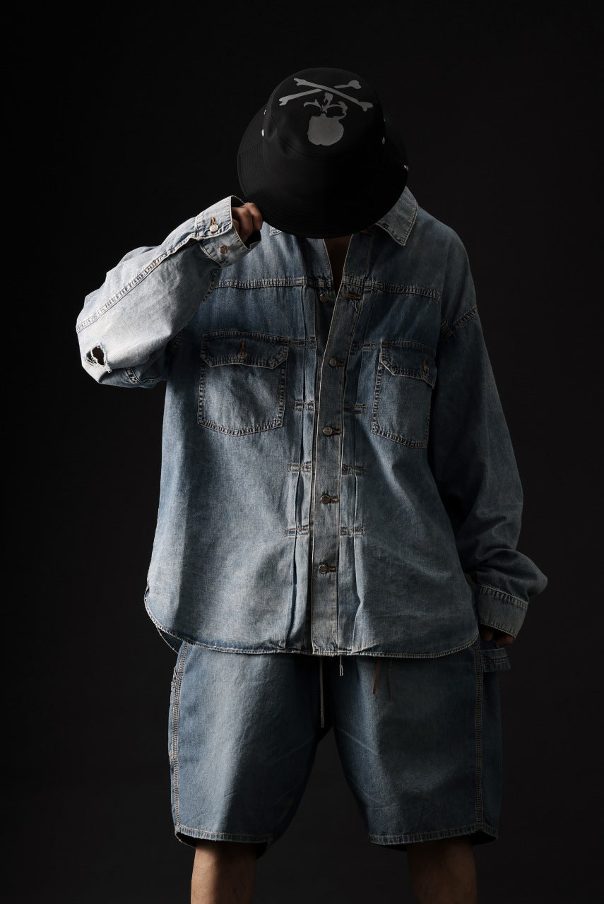 Load image into Gallery viewer, mastermind JAPAN REFLECTIVE SKULL BUCKET HAT (BLACK)